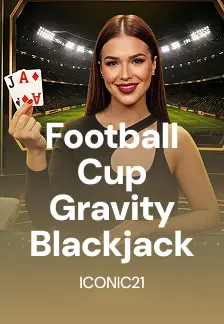Football Cup Gravity Blackjack game tile