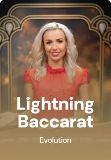 Lightning Baccarat game tile