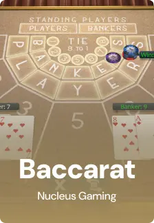 Baccarat game tile