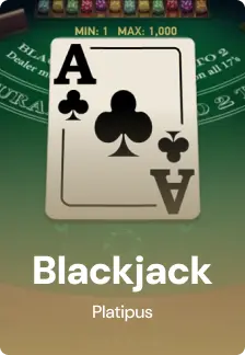 Blackjack game tile