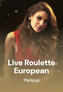 Live Roulette European game tile