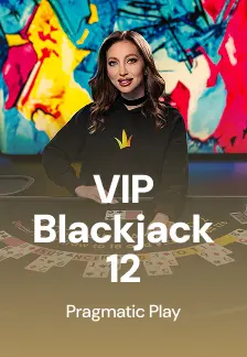 VIP Blackjack 12 game tile